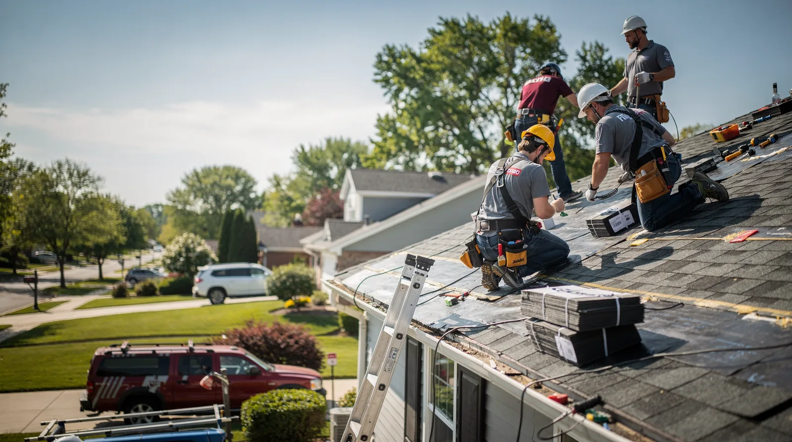 Roof Repair in Metamora, IL around you